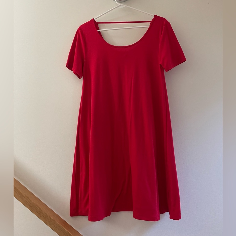 Red dress